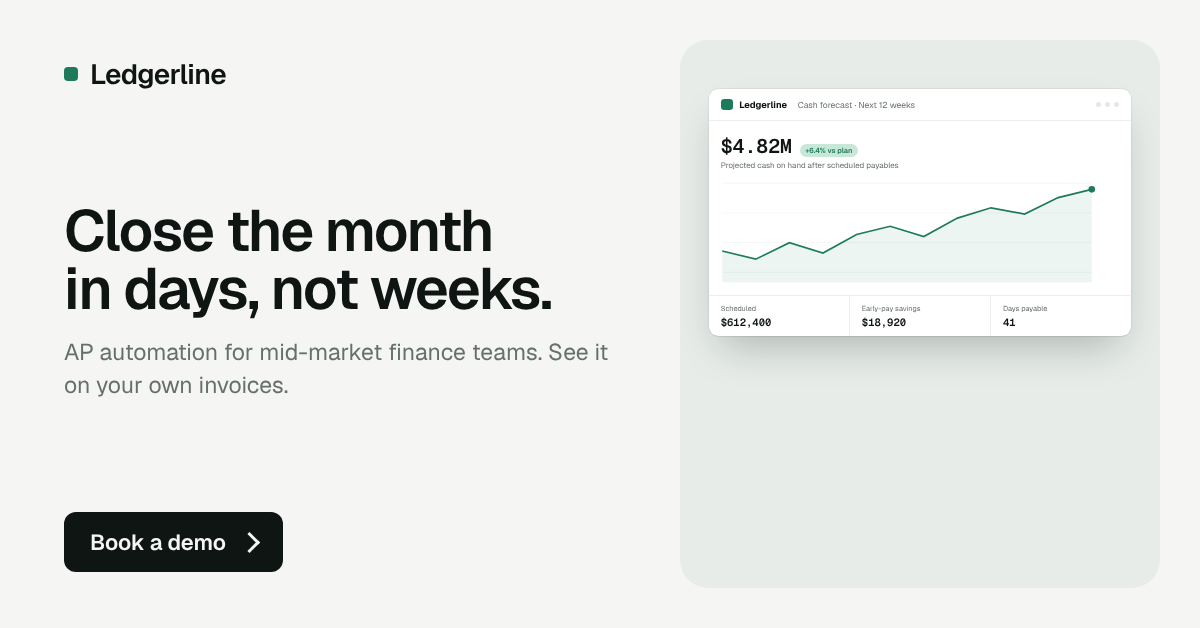 Ledgerline: Link ad, 1.91:1