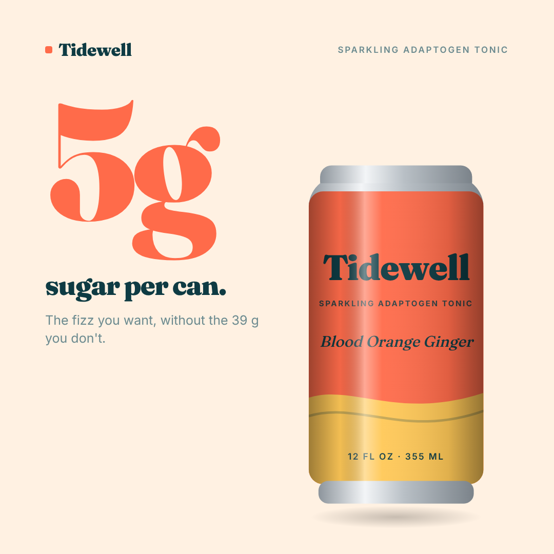 Tidewell: Big number, 1:1 feed